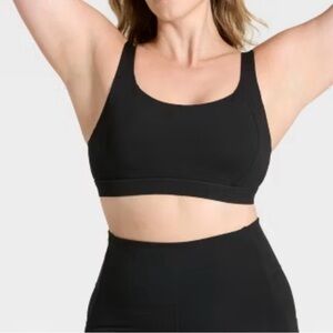 All in Motion High Support Black Sports Bra XL